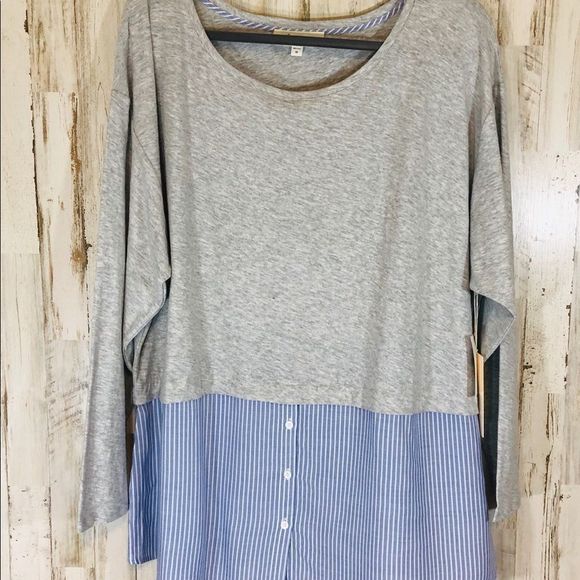NWT Vince Camuto twofer tunic top, size 2X - Picture 1 of 6